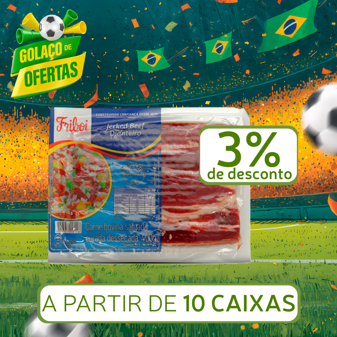 Jerked Beef Dianteiro 400g - Friboi